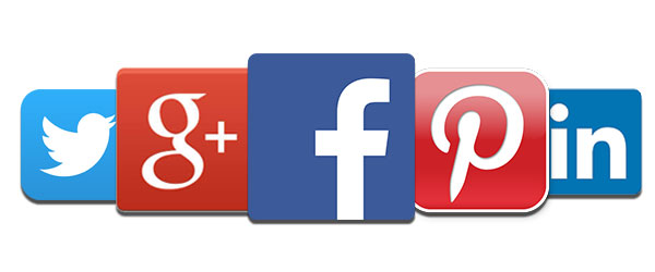 Social media share buttons